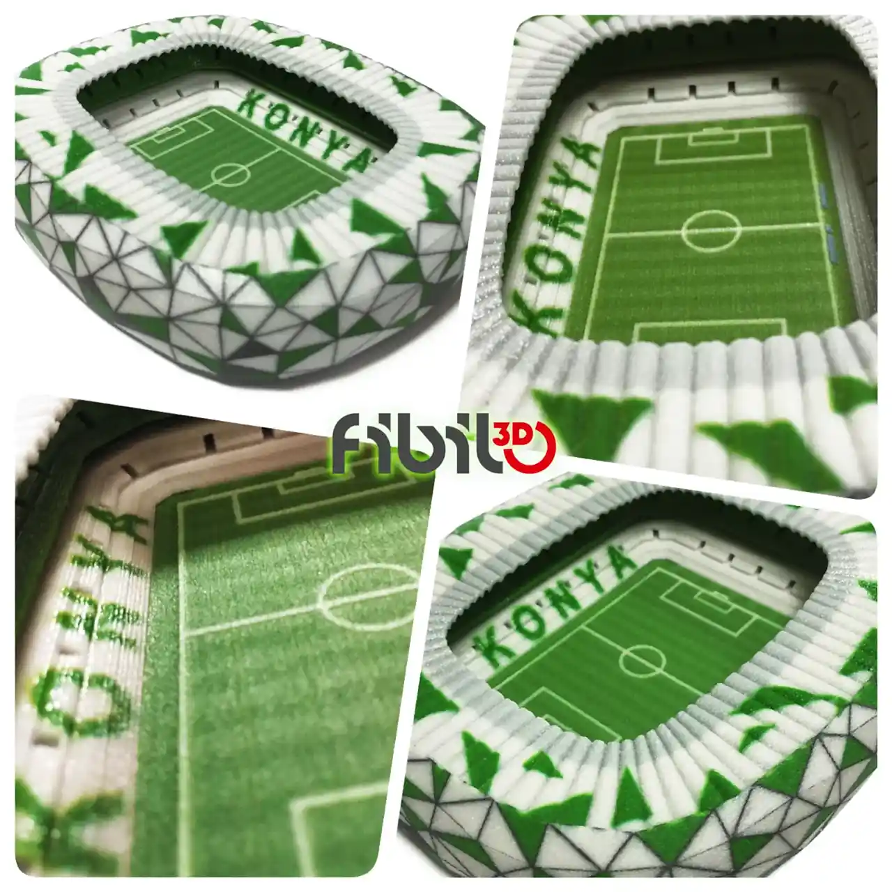 3D Baskı Maket Stad