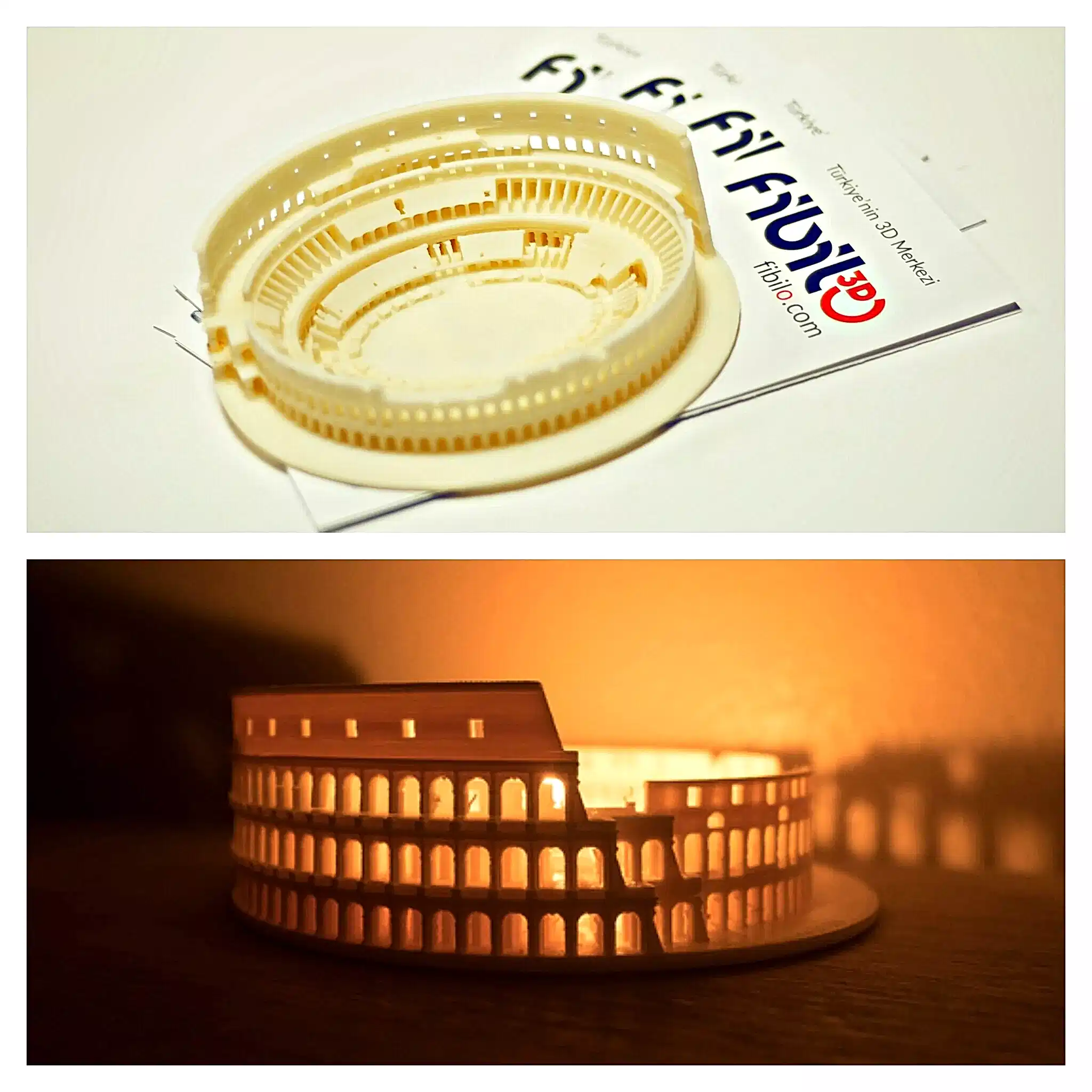 roma kolezyum 3d maket